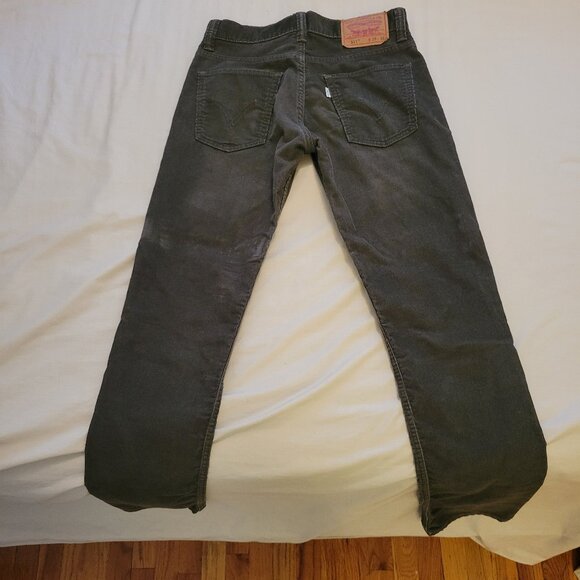 LEVI'S Men's 511™ Slim-Fit Corduroy Pants -  COLOR PEWTER CORD - W29 L32 - Picture 1 of 5